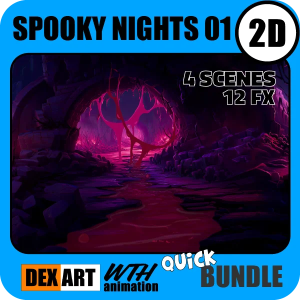 QBun-Spooky Nights 01 Bundle
