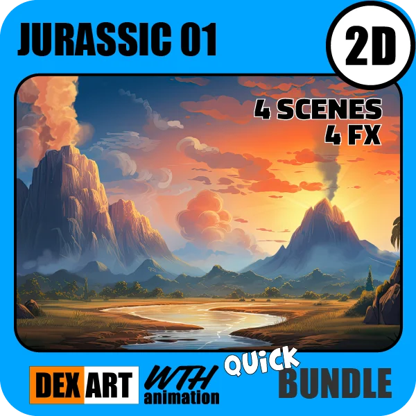 QBun-Jurassic 01 Bundle