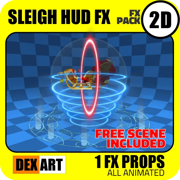 Sleigh HUD FX
