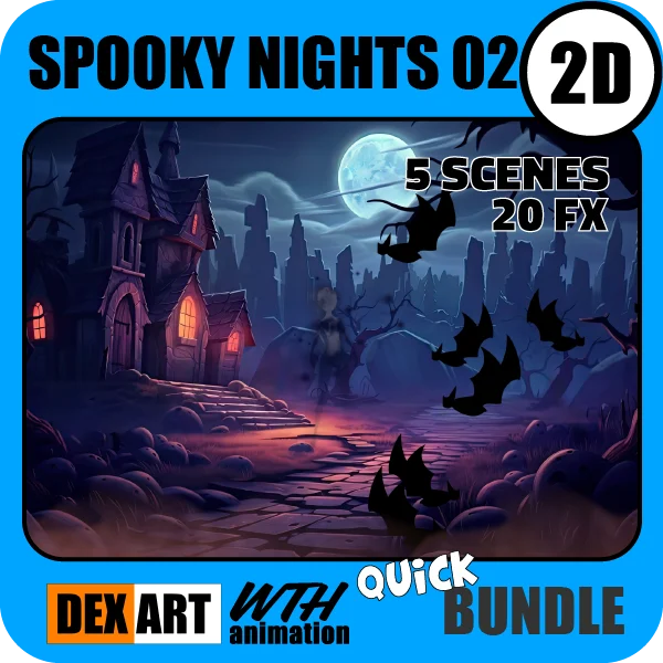 QBun-Spooky Nights 02 Bundle